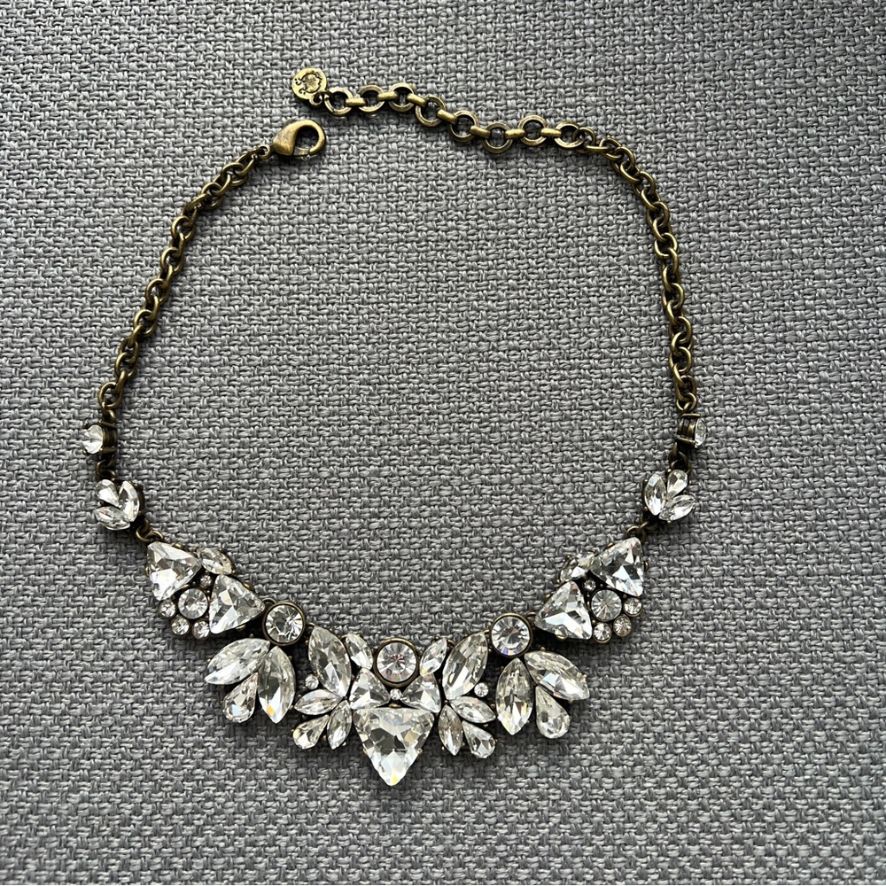 C Wonder Rhinestone Statement Necklace